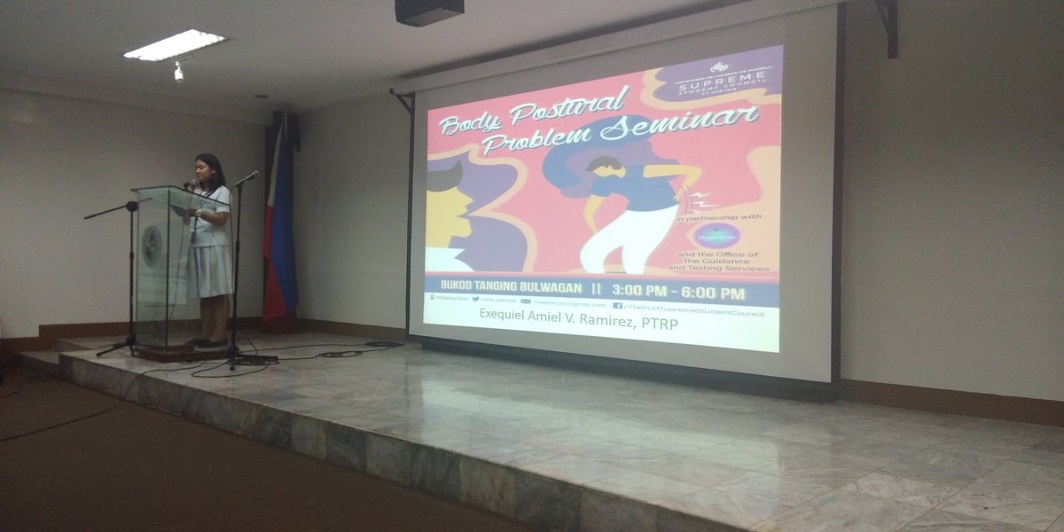 plm_ssc's tweet photo. Happening Now: Body Postural Problem Seminar

#HealthFair2018
#KOPiSKO
#PLMSSCRisesWithYou
#RiseBeyond https://t.co/KlWEgGpNH0