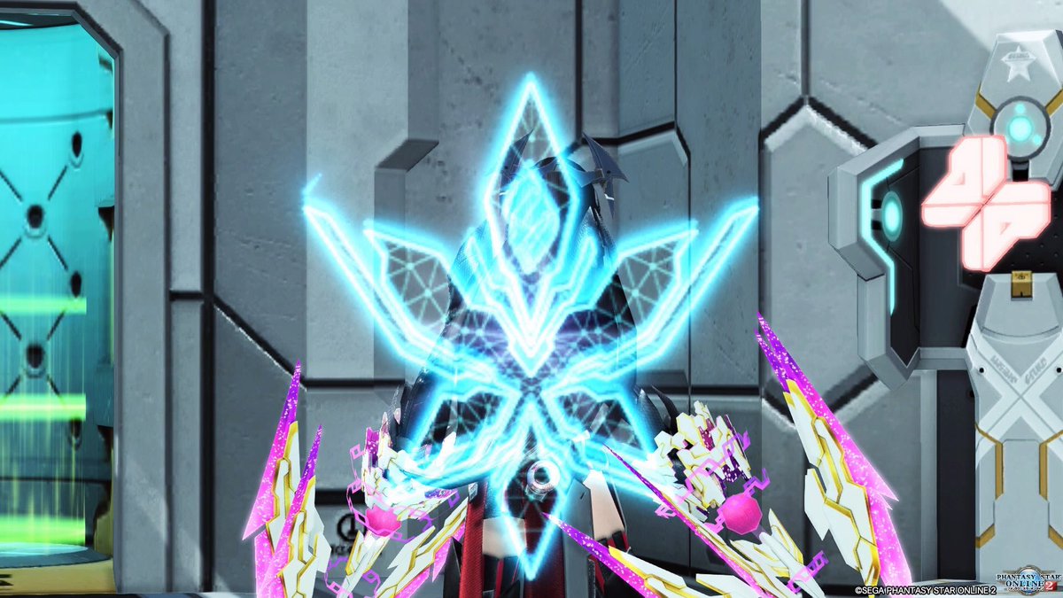 緋蔭 対王ファムファタル ワイヤー対応創世器迷彩 Pso2 創世器 対王ファムファタル を模様して作られた自在型武器迷彩 鋭利な四枚の爪も細部まで表現されている