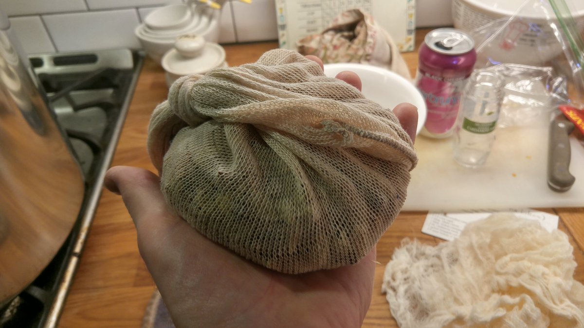 6 gallons worth of spices...