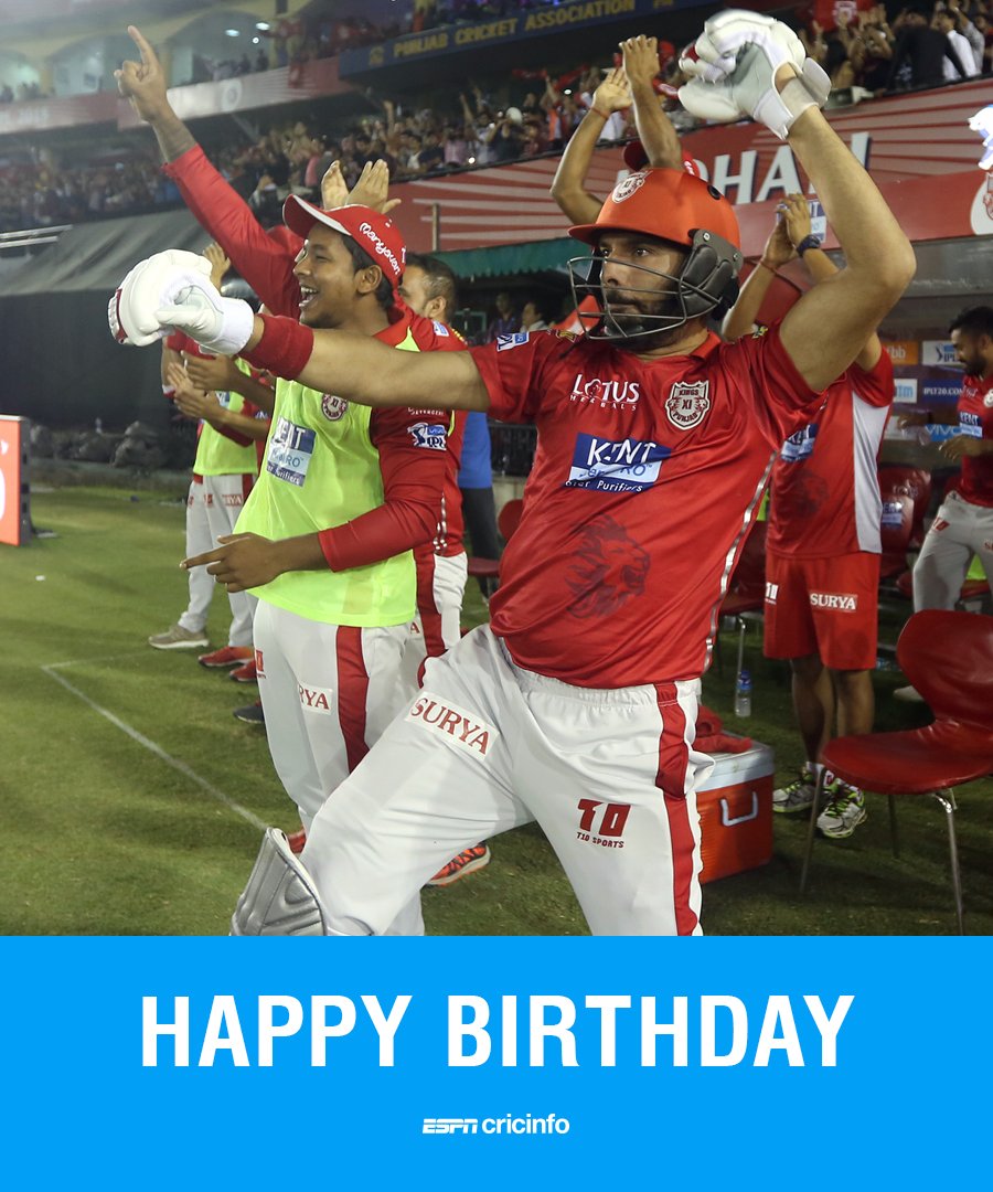  Happy birthday to Yuvraj Singh! 

What\s your favourite memory? 

 