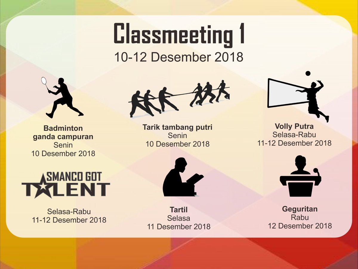 Classmeeting 1 2k18