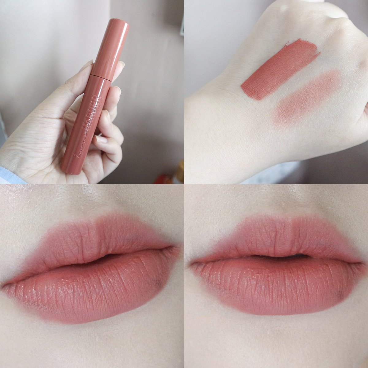 fonfondly's tweet image. เจอสีที่ใช่แล้ว !! ชอบมาก 4U2 Love me harder เบอร์ 06 เป็นสีชมพูที่จะสายหวาน ฝอ หรือใช้เป็น everyday ลุคก็รอด ตอนแรกยังไม่ได้ลองสีนี้ แต่พอได้รองก็คือไม่ลืมที่จะหยิบมาใช้ทุกวัน เนื้อรุ่นนี้เค้าเริ่ดตรงเบาเกลี่ยง่าย ไม่เป็นก้อน เน้นเต็มระหว่างวันไม่จับต้วเป็นก้อน ราคา 129 บาท