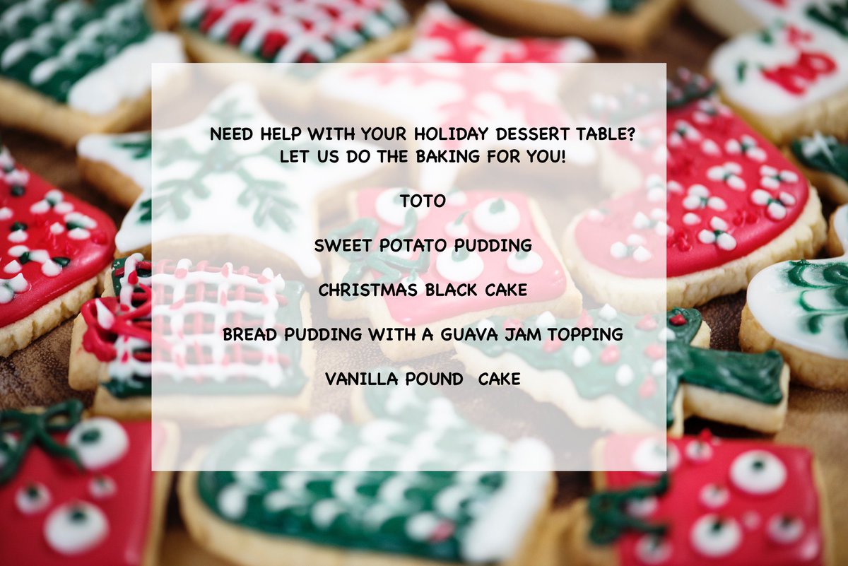Need some ideas for you dessert table!? Let us do some of the baking for you! Come in or call to place an order and get prices905-607-6222.