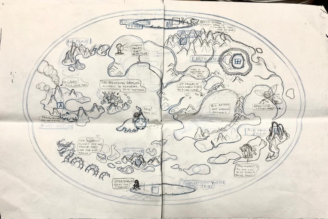 Карта аватара аанга