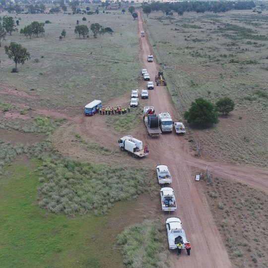 MPCKinetic's tweet image. Our crews on the Santos GLNG &amp;amp; Santos Backbone Projects were lining up to get an Ice-Cream from Bessie's Ice-Cream Bus - with temps nearly hitting 40 degrees its safe to say the crews were very happy Bessie turned up! 
#bessiesicecreambus #mpckinetic #suratbasin #icecream #summer