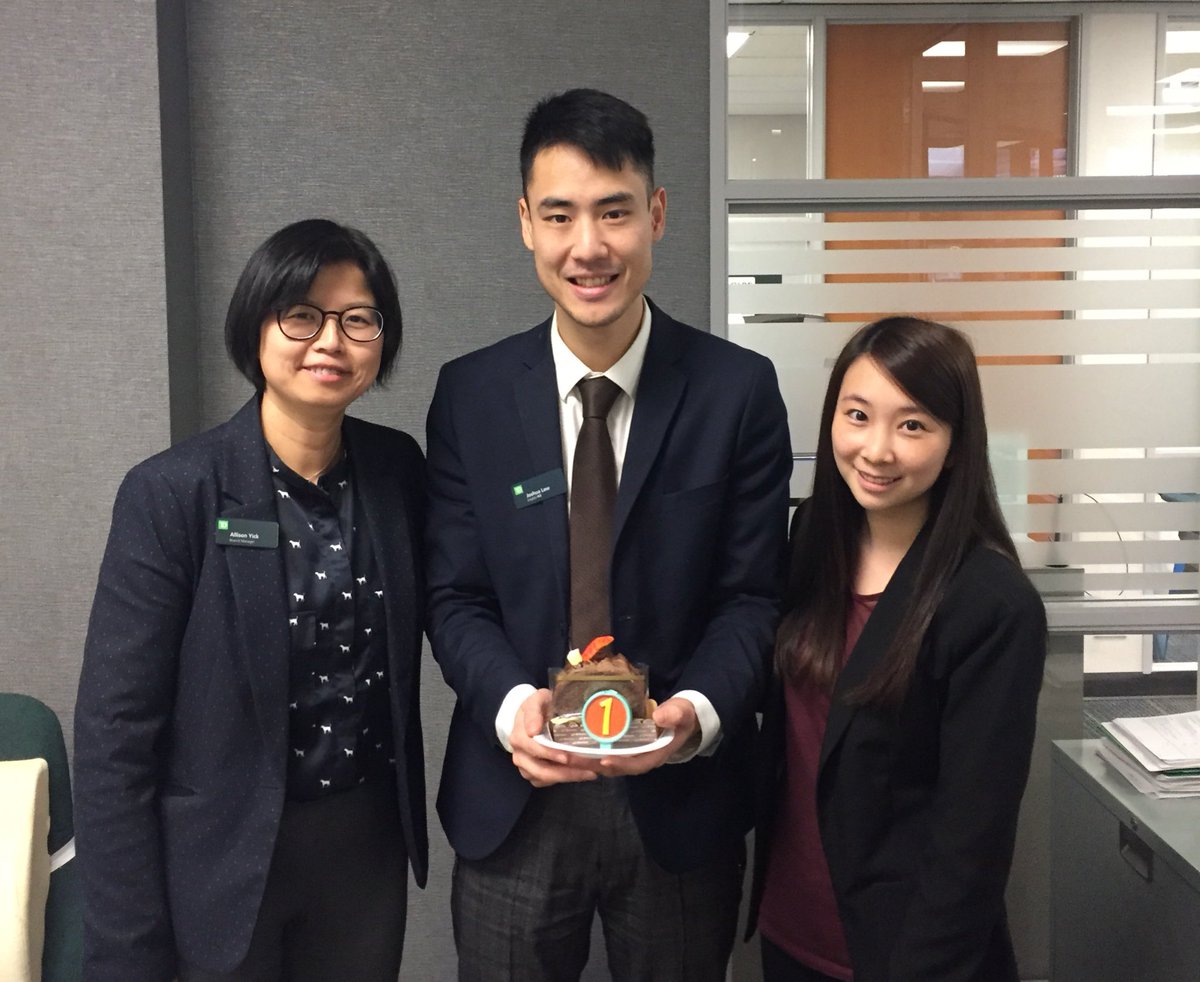 Celebrating Josh 1st TDVersary!!  Here’s to many more years to come!!!  💚🎉🎊  #teamRichlea @CynthiaLeung11 <a href="/melanie_cheung/">Melanie Cheung</a> @NicoleKubica_TD