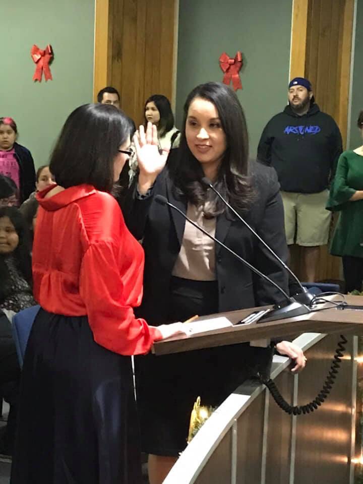 I am so proud of my daughter Valerie Munoz, she was just sworn in to her re-election for the city of La Puente. She was also elected to represent the City Council as Mayor. I love you, mija.