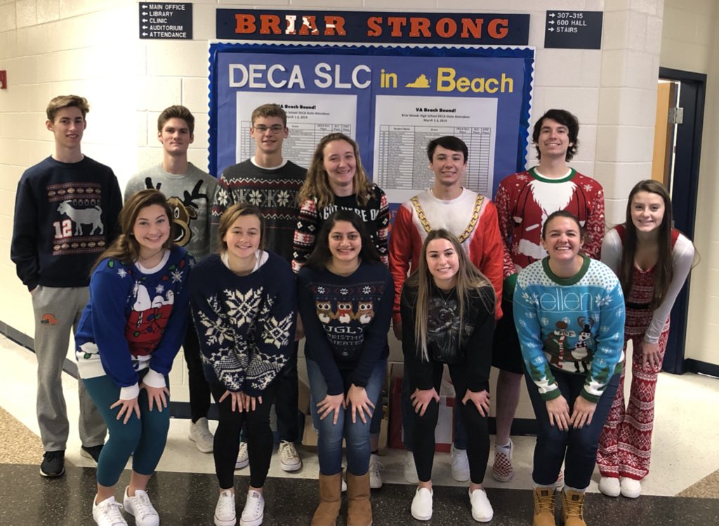 MsVMarketing's tweet photo. Amazing @BW_falconfrenzy winter spirit week day 2: no ugly sweaters here ... just festive fun winter holiday attire๐๐
๐ฝโ๏ธ๐โ๏ธ
PS itโs Workout Wednesday & Advisory #DoubleYes #Winning https://t.co/YjhEbOYkRt