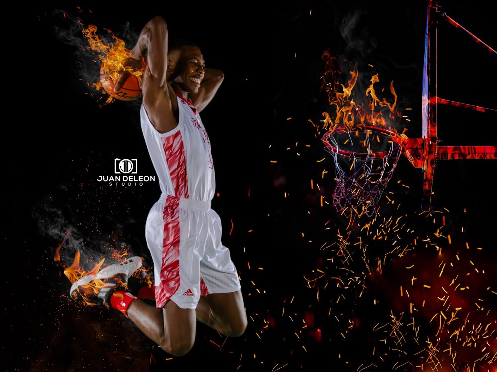 bikevato's tweet photo. @NS_hoops varsity basketball series. I done a few variations, I always have to include one fire artwork in every series. All photos shot with @profotousa B1βs and B2βs with @CanonUSApro 70-200mm. #houstonhispanic #juandeleonstudio @GalenaParkISD @NSSHS_gpisd https://t.co/HGnOI7EFVe