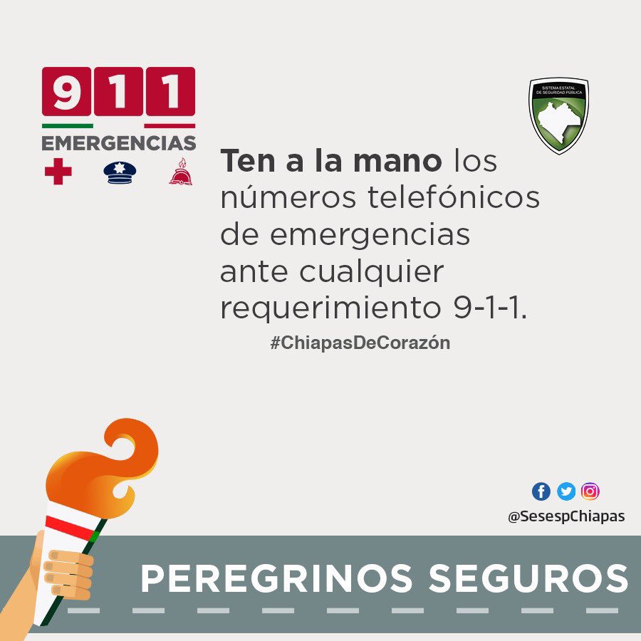 SESESPChiapas's tweet photo. Es importante tu seguridad y la de los demás, recuerda siempre respetar al peatón en estas peregrinaciones.  

👇🏻Aquí algunas recomendaciones. https://t.co/JsvJWJ4Imv