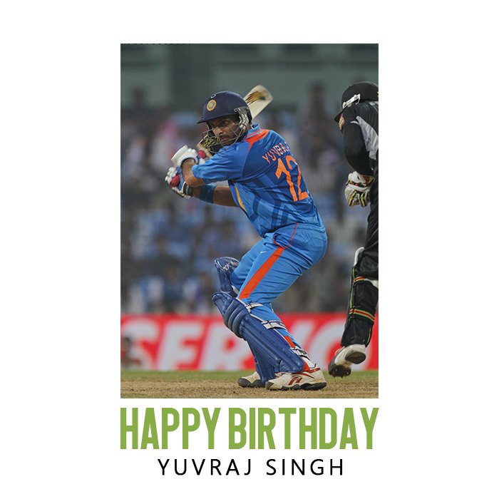IOS Wishes Indian talisman Yuvraj Singh a very    