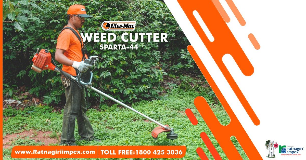 Ratnagiri Impex an established name in market for supplying, trading and exporting of Brush Cutter, Power Weeder, Portable Sprayer, Pump Sprayer and many more.  
Visit us at ratnagiriimpex.com
Contact 18004253036
#RatnagiriImpex #WeedCutter #Agriculture #Bangalore #India