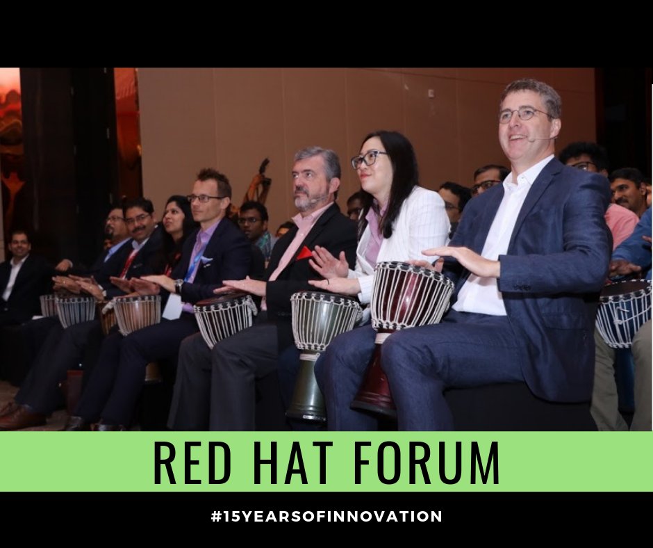 GPJ_India's tweet photo. Red Hat Forum 2018 in Bengaluru bears testimony to GPJ’s ability of creating and delivering unforgettable experiences! #15YearsOfInnovation #GPJIndia https://t.co/C1UZm6V1OR
