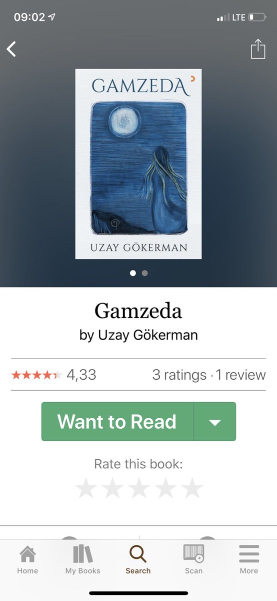 uzaygokerman's tweet photo. Değerli yazar arkadaşım @MuratDural @goodreads’te #gamzeda ile ilgili çok kıymetli bir yorum yazmış. Teşekkür ediyorum. Sevgiler... https://t.co/7v6oihOUXX