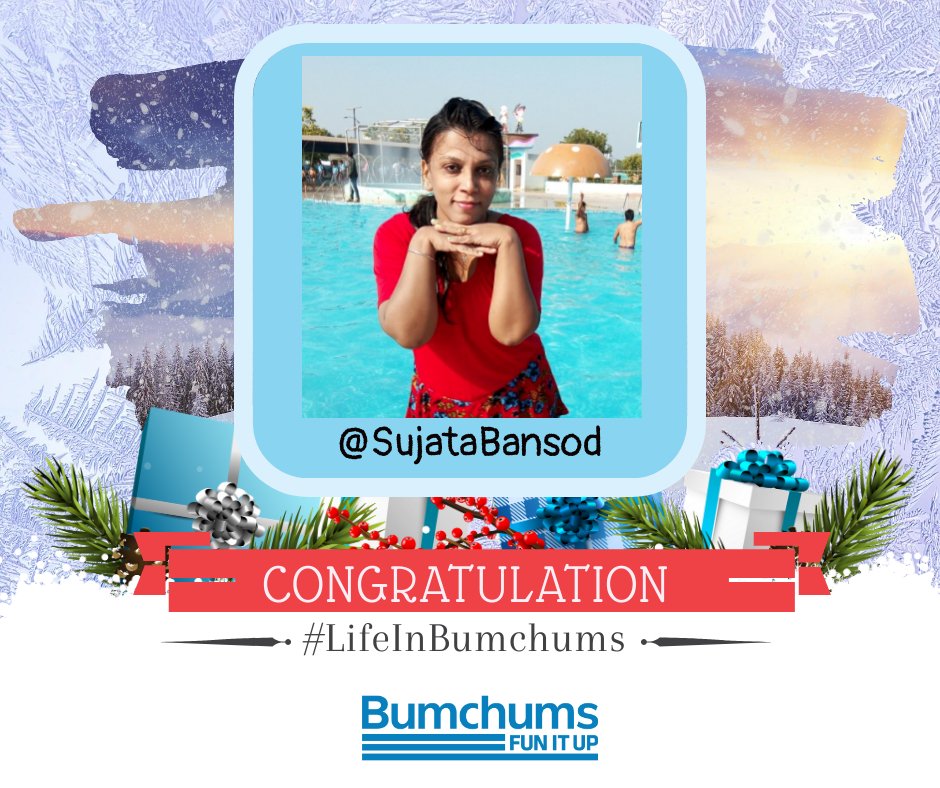 Here Is The Winner For #LifeInBumchums #Contest #ContestChampions
Congratulation #Winners #FunItUp
@facebook :- facebook.com/roy.sayandeep89
@TwitterIndia :- twitter.com/SujataBansod
@instagram :- instagram.com/ishani5661/
