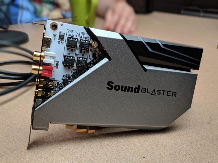 cowcotland's tweet photo. #Sound #BlasterX AE-9 : La prochaine carte son Audiophile de #Creative à 300 dollars https://t.co/3FdjhkuFcn https://t.co/CV86ZNQFiL