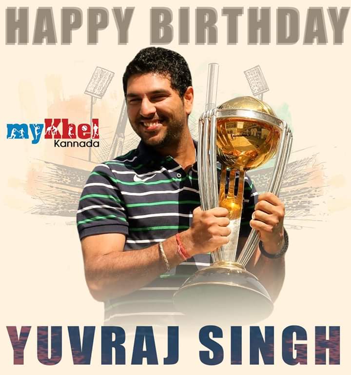 Happy birthday yuvraj Singh, Love you 