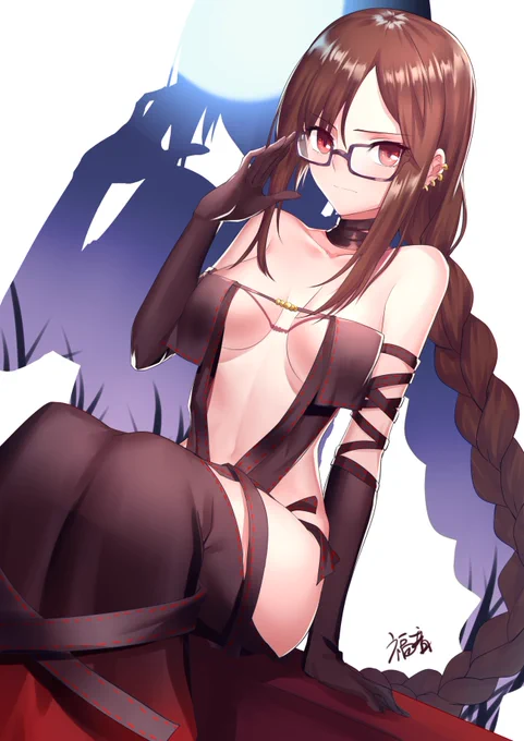 #FGO #FateGo 
メガネ 