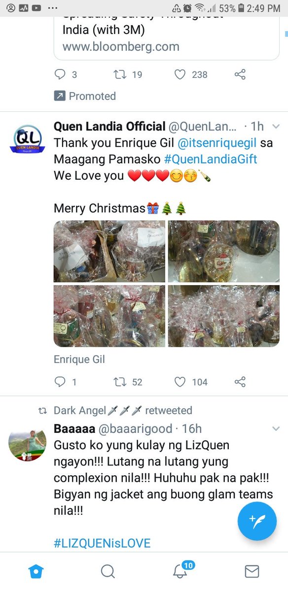GilDecs's tweet image. King of the Gil with a PURE HEART! My salute to Mr Enrique Gil as the PEOPLE'S  MOST INFLUENTIAL MALE  PERSONALITY IN THE PHIL. MOVIE AND TV ENTERTAINMENT that award-giving bodies NEVER REALIZED HIS ADVOCACY. 
#CONCERT4Acause
#goodActor giving gifts/treat everyone equal!