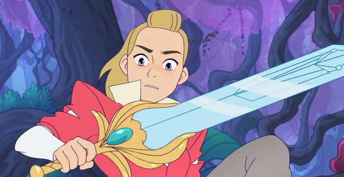 Dans la twittosphère anglophone, pas mal d’hommes crachent sur le dessin animé She-Ra & les Princesses au pouvoir, parce qu’Adora/She-Ra serait moche et mal dessinée.
Ils ont définitivement de la m!&@€ dans les yeux : elle est belle et badass. 👊🏻