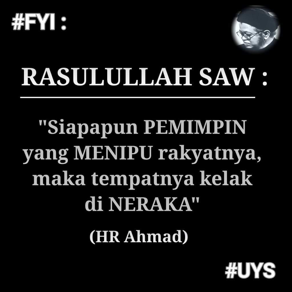 YukeSumeru's tweet photo. "mulai dari RT, RW smpe PRESIDEN ...
termasuk WAKIL2 RAKYAT".
salaam juwas ..... https://t.co/NpzPdQulnN