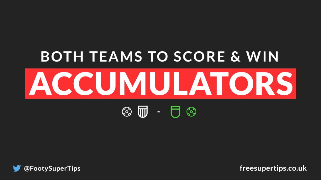 ⚽ 14/1 BTTS & Win Double is READY TO GO! ⚽
Kicks off at 17:55 in the #ChampionsLeague!
BACK IT IN 1-CLICK HERE ▶ https://www.freesupertips.co.uk/both-teams-to-score-and-win-accumulator/ …
(18+)