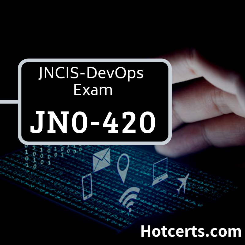 hotcerts's tweet photo. https://t.co/BszsxRN2dU brings you affordable, accurate and preparation guides for JN0-420Exam- JNCIS-DevOps certifications visit@ https://t.co/AJV0Uvem1B
#Certification #Exammaterial #studyguide #braindumps #IT #studymaterial #jn0-420 #JNCIS https://t.co/q8LK4M27Qq
