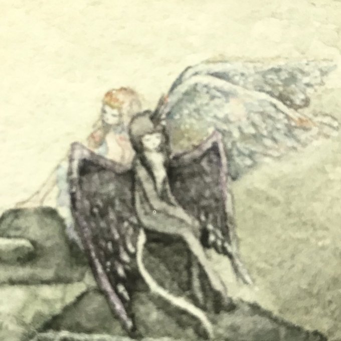 天使 悪魔展のtwitterイラスト検索結果