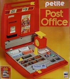 The MD best Christmas presents of our youth list: Post Office set.
Pre-privaisation when you didn't have to sell a kidney to send a first-class letter.