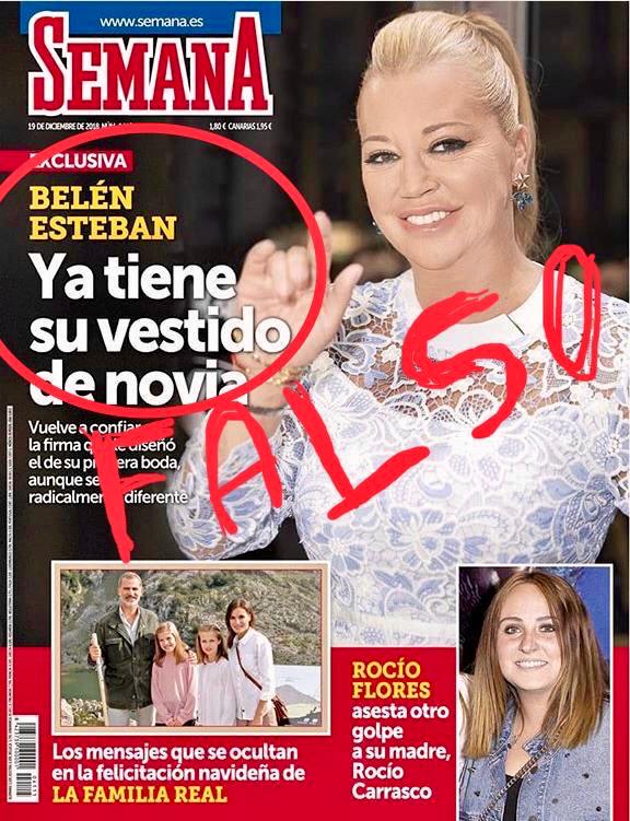 La portada y la información de la revista @semana_revista son FALSAS