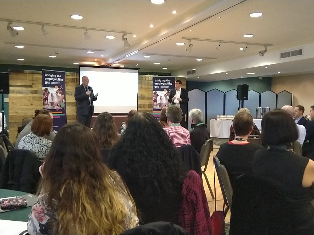 inspiraforlife's tweet photo. Thank you Max Rowe from @CareerEnt Great update on the work of the careers & enterprise company - we are excited too about the #careerhubs and #mentoringwork and the #gatsbybenchmarks #InspiraConf18 https://t.co/7oXArT8SLE