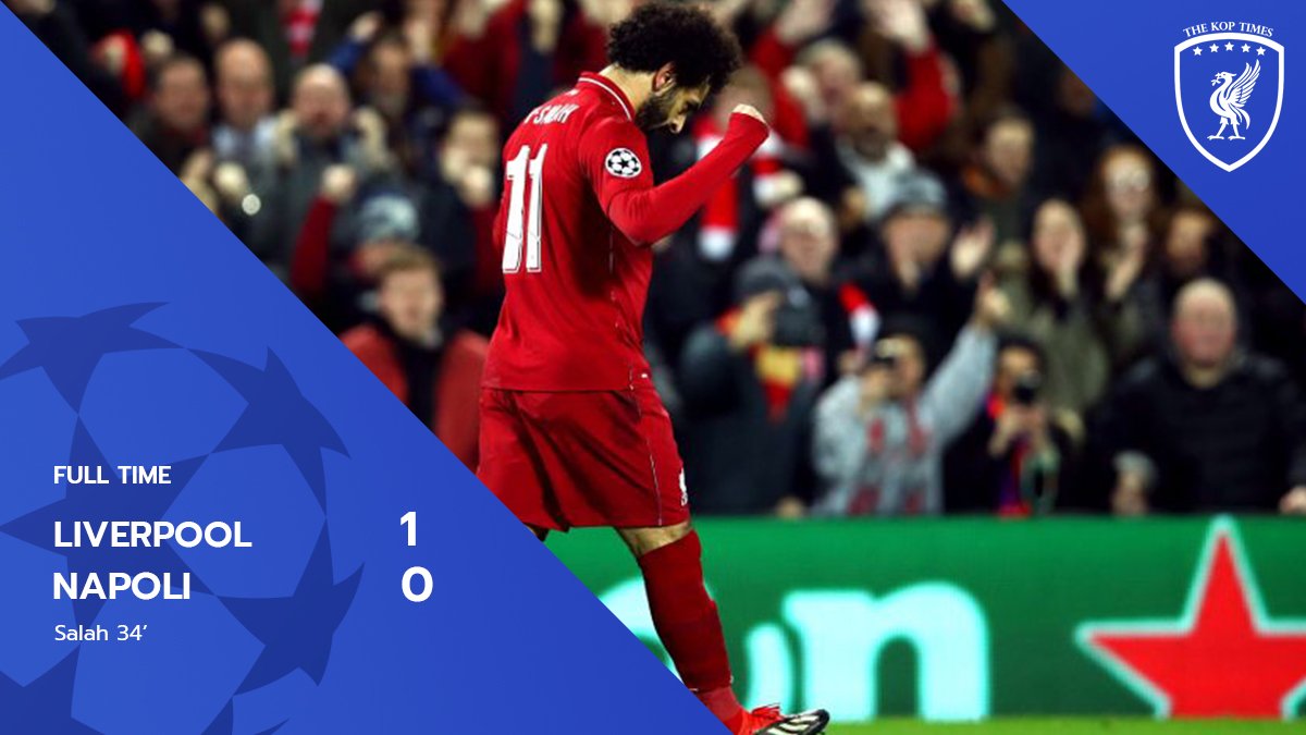 ⚽ Mohamed Salah's goal takes Liverpool through to the Last 16 of the UEFA Champions League
#TheKopTimes #LiverpoolFC #UEFAChampionsLeague #ChampionsLeague #LFC #Salah #LIVNAP #Alisson #Liverpool #Napoli