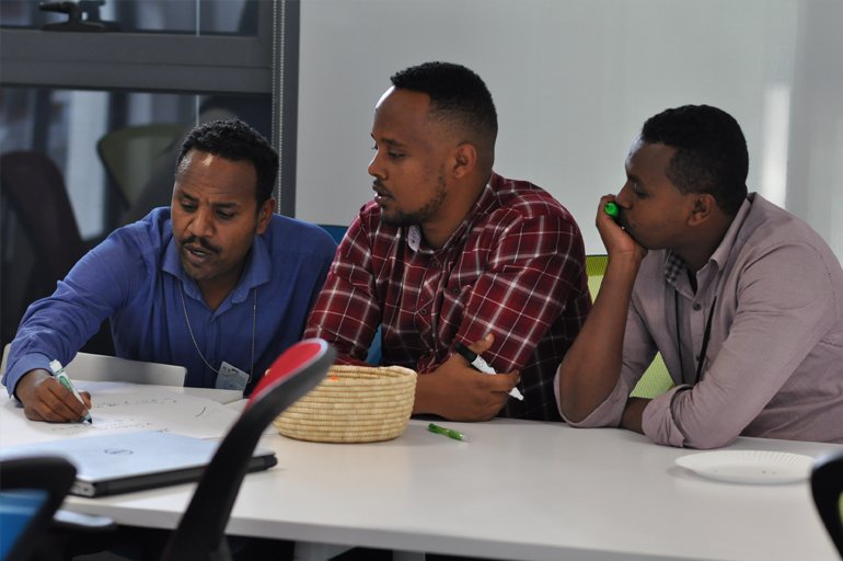 ICSAddis's tweet photo. ES coaches conducting training to all ES TAs at @ICSAddis.
TAs active engagement was one of the most impressive features of the recent #ICSplc institute here at. Check out this note by @AISADirector about his experience with our TAs. https://t.co/do7cKNObA6 https://t.co/MOgHfXNYMF