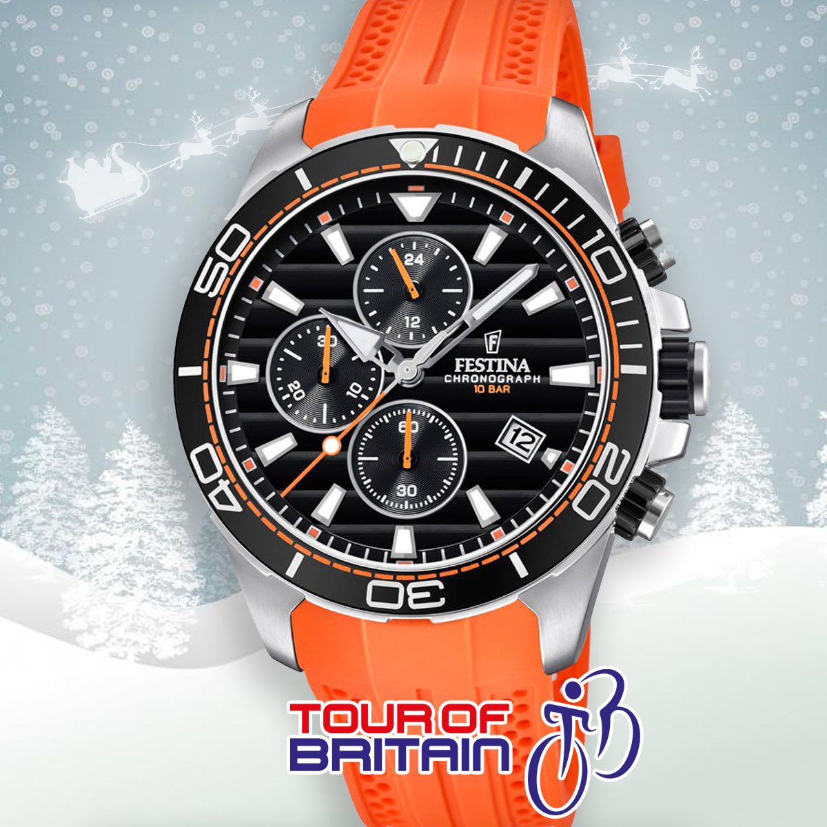 firstclasswatch's tweet photo. Christmas Giveaway! 🎄🎁

To get in to the festive spirit we are giving away this Festina Tour of Britain 2018 watch worth £159!

Simply follow our page and retweet to win! Also head over to our Facebook for more chance to win!

#WinItWednesday #Competitiontime #ChristmasGiveaway https://t.co/NGQJzUpCOL