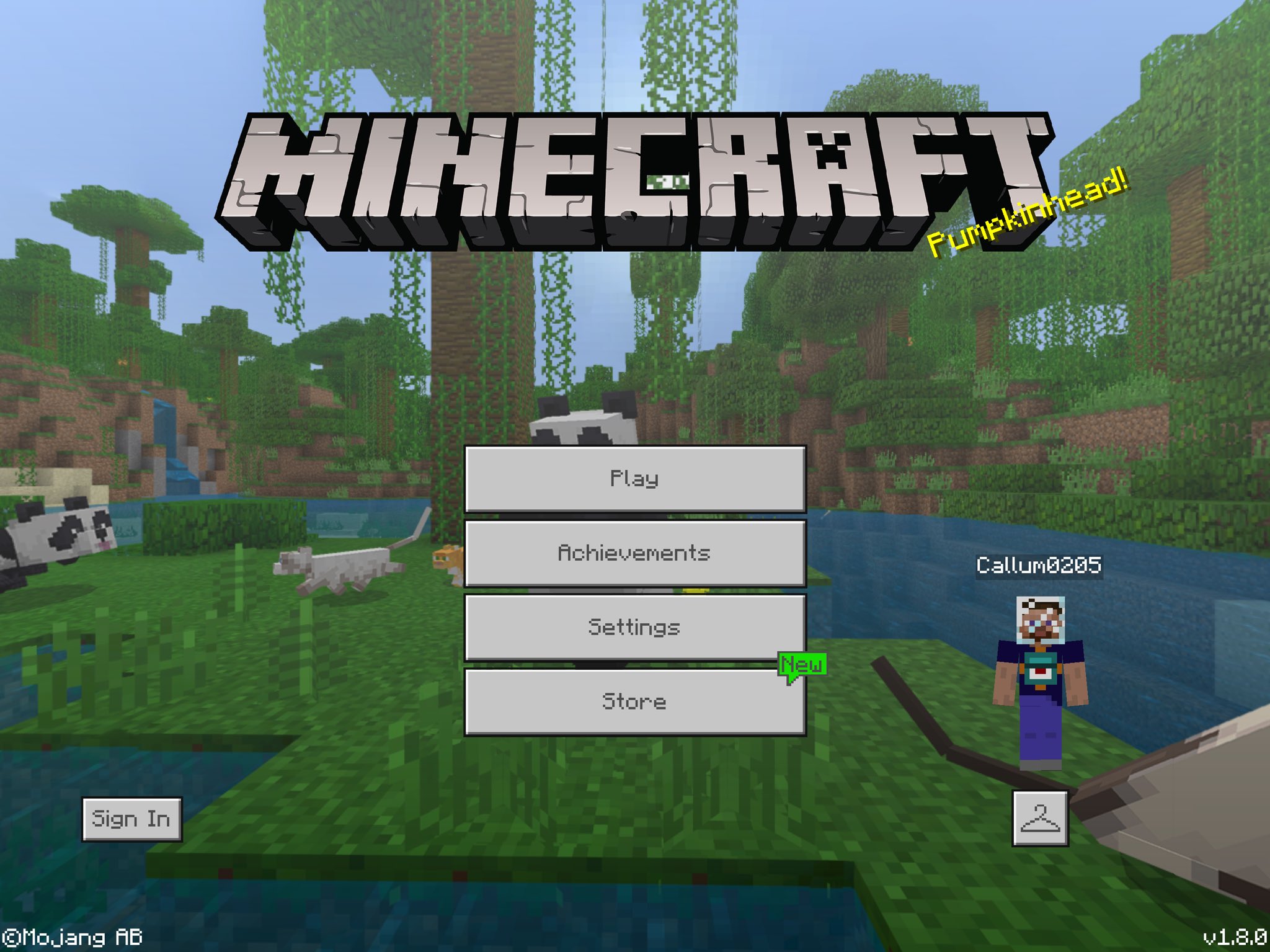 Minecraft' 1.8 Patch Notes: New Achievements, Revamped Cats and Pandas