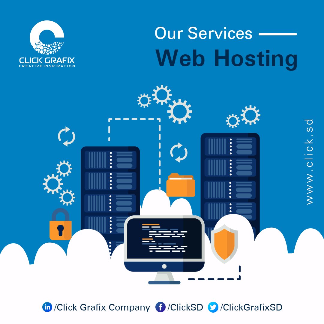 clicksolutionsd's tweet photo. All of our web hosting plans are carefully tailored.
On top of the standard feature like free domain names. 24/7 technical support, 99.9% up-time & ةخقثز
Choose your plan today and enjoy our top quality gesture.
https://t.co/ElVFFizrQT
#ClickGrafix
#Hosting
#Sudan https://t.co/X0WHAV2aRY