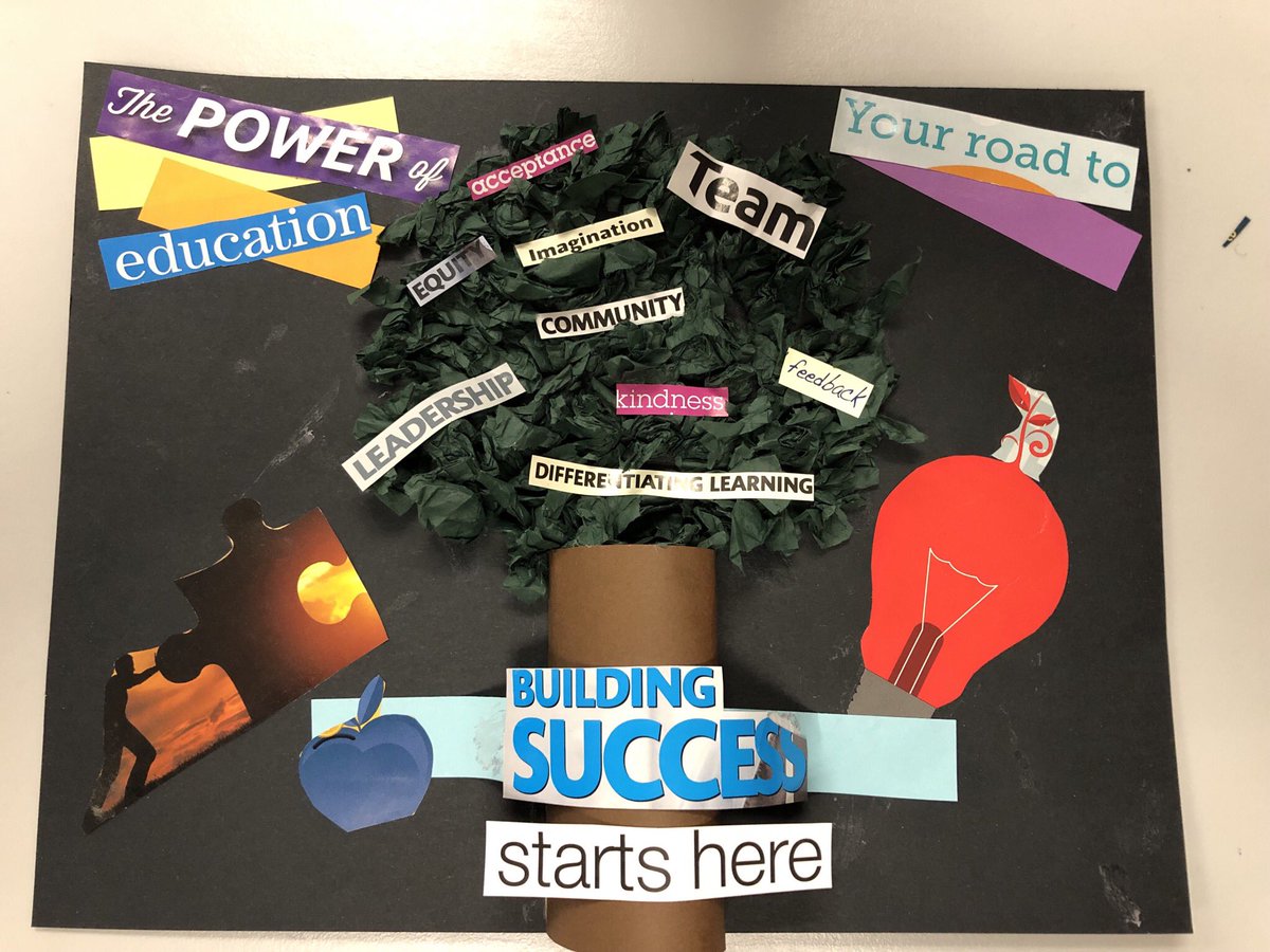 Creative way to demonstrate my philosophy of teaching!