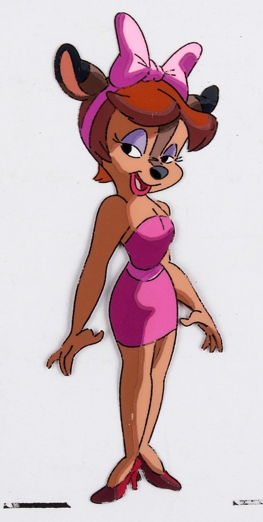 Cels and model sheets of Fawn Deer from Bonkers.Album https://imgur.com/a/q...