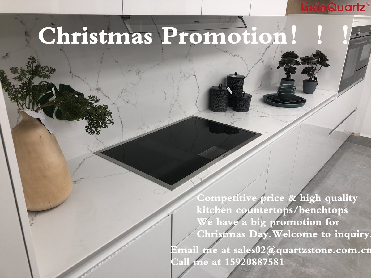 A big good news!!!We have a promotion for Christmas Day.Some of our quartz colors have cut down the price.Please do not hesitate to inquiry. Email me at sales02@quartzstone.com.cn Or call me right now 0086-15920887581 Waiting for your calling!!!