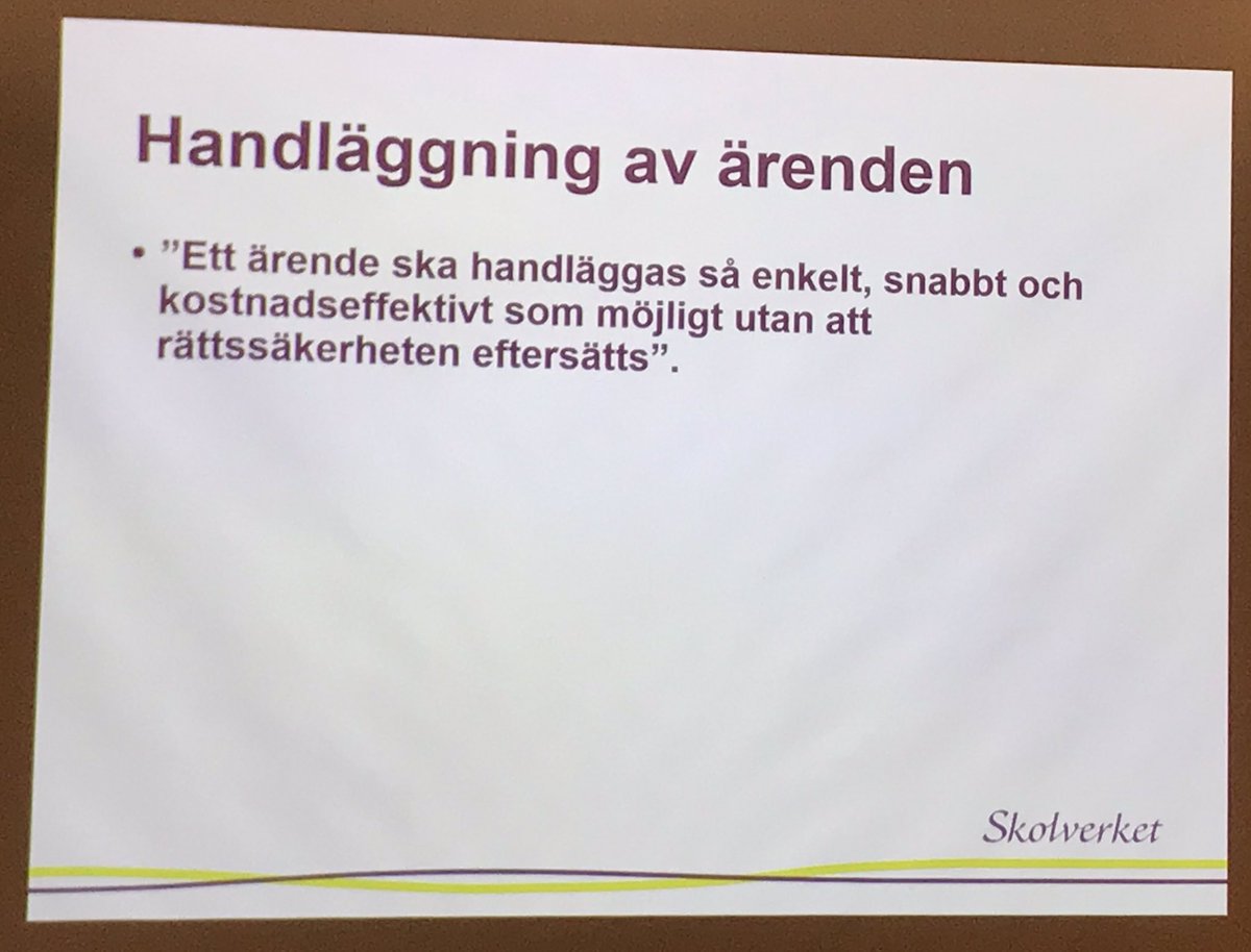 Idag startar juridikutbildningen för alla anställda på <a href="/Skolverket/">Skolverket</a>.
Detta är något att lära sig utantill. 
#väktareförrättsprinciperna
#stoltstatsanställd
#livetsombyråkrat