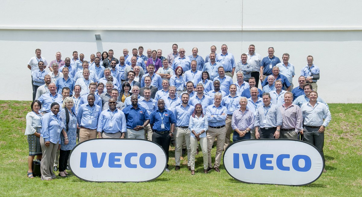 The Iveco team at the 2018 Dealer conference
#IvecoSA