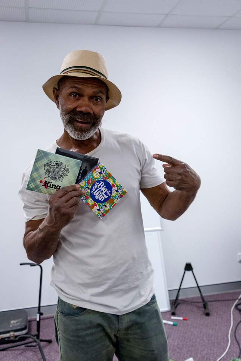 We can't sell you his swagger, but we can hook you up with his music! We've got some big sales on merch running right up until Christmas Eve - get some at buff.ly/2CRpStL