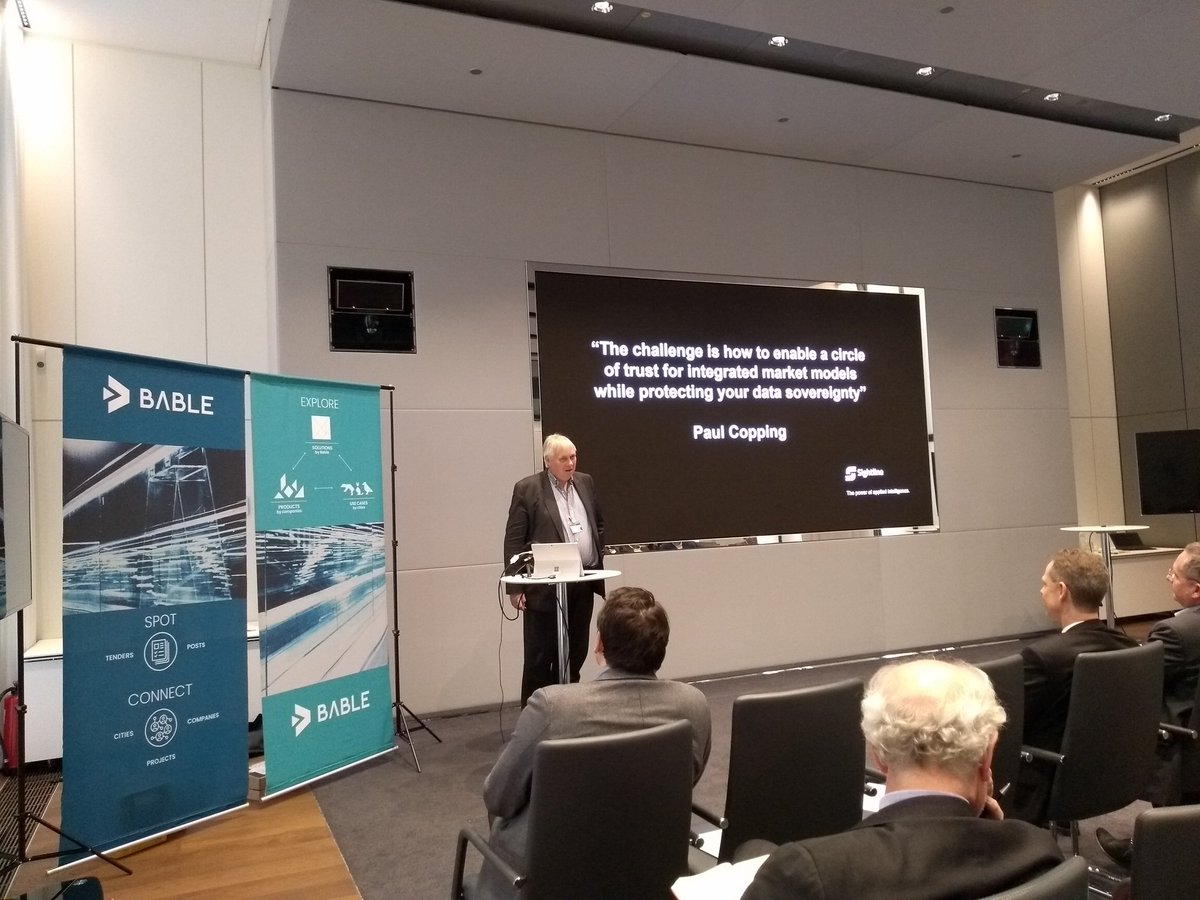 BABLEconnect's tweet image. Paul Copping From Sightline: &quot;the challenge of #SmartCities is how to enable a circle of trust for integrated market models while protecting your data sovereignty&quot; #DataForCities