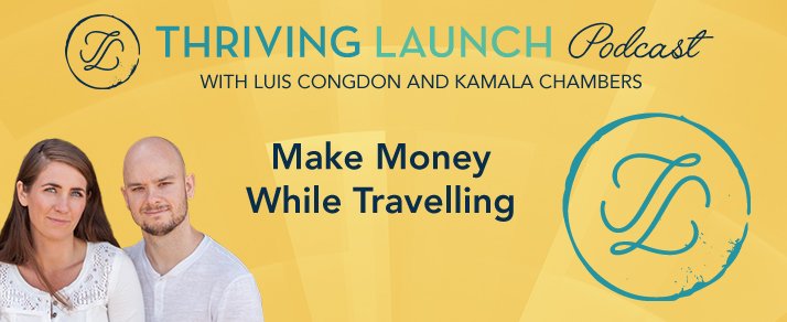 KamalaChambers's tweet photo. Kamala &amp; Luis says it's possible to travel &amp; still make money doing it. Listen here: https://t.co/boC73VLYHc https://t.co/zRm0HC1mVG