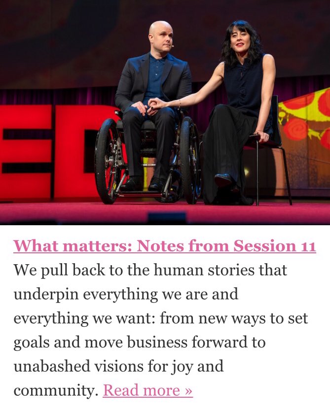 TweetsbySimone's tweet photo. Don’t quite believe I’m speaking at the same event as Hawkeye actor @alanalda. ..

Favourite conversation too - how we tell our stories - with @markpollock and @claireoconnell - about how #scienceislove our #TED2018 and whatever @scicomie crew want to ask us #believeinscience https://t.co/rAa3uCFqqj