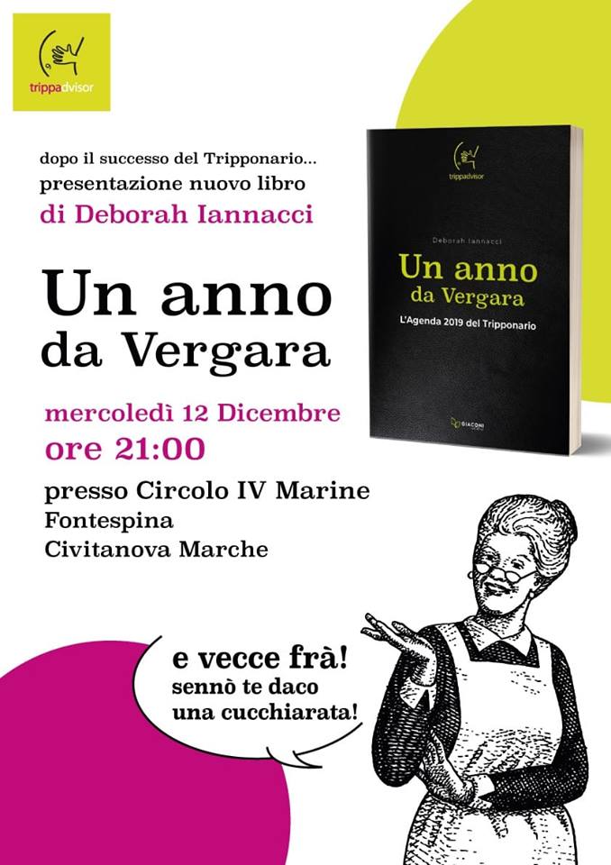#unannodavergara, in un libro tutto il concentrato dei saperi e dei valori della #donna marchigiana. Questa sera a #Civitanova.
@TgrMarche <a href="/CarlinoCMarche/">Carlino Civitanova</a> <a href="/civitanovam/">civitanova marche</a> <a href="/viv_civitanova/">Vivere Civitanova</a> <a href="/CronacheMc/">Cronache Maceratesi</a> <a href="/mcracconta/">Macerata Racconta</a> <a href="/maceratanotizie/">Macerata Notizie</a> <a href="/Lindiscreto/">L'Indiscreto</a> <a href="/PicchioNews/">PicchioNews</a>