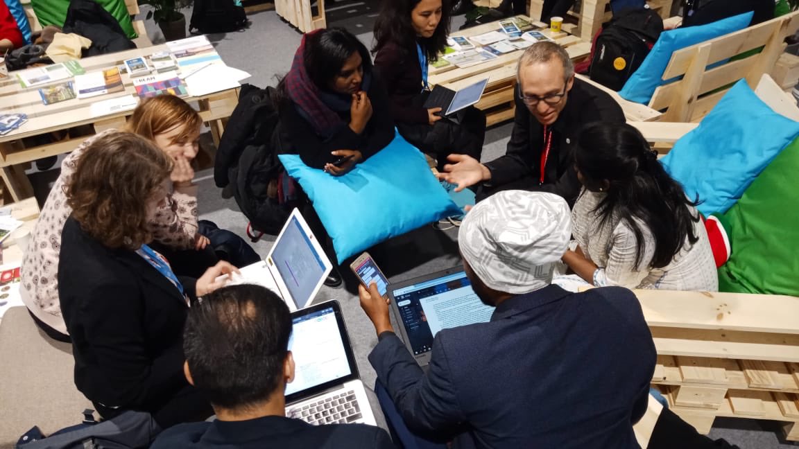 marcellitu's tweet photo. Meeting to analyze and follow up Loss and damage at COP24 with delegates @LWFyouth #ACT4Climate #LWFclimate @WCCclimate @actclimate @FUMECalc @wscfconnect https://t.co/X2pM683qE6