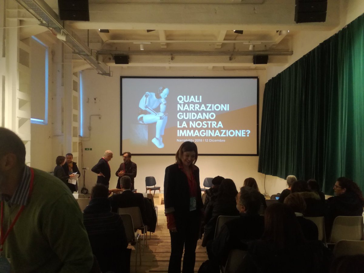 Anna_Martini_'s tweet photo. Apriamo il sipario su #Narrability2018 il convegno di @storytellinglab a @base_milano dedicato alla #humantransformation Largo alle storie #storytelling #marketing #art #culture #news @storyfactor @munduspatet @MUSTPV https://t.co/A87hvwG1Zv