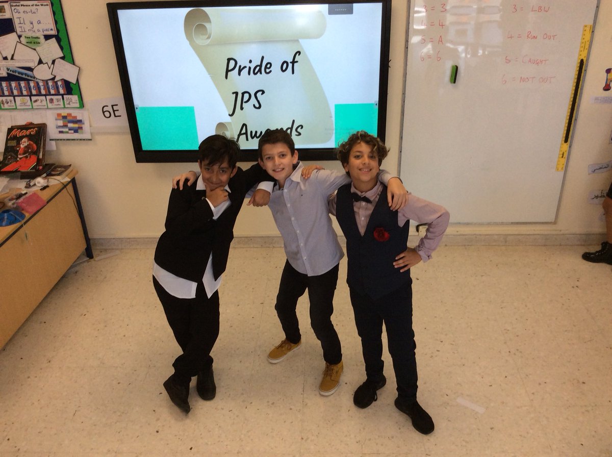 JPS_Year6's tweet photo. It’s the Pride of @JPSDubai Awards today. The children have got on their finest threads for the ceremony in the hall hosted by @JPS_Principal #JPS6E #JPScc https://t.co/LhHHdeO36f