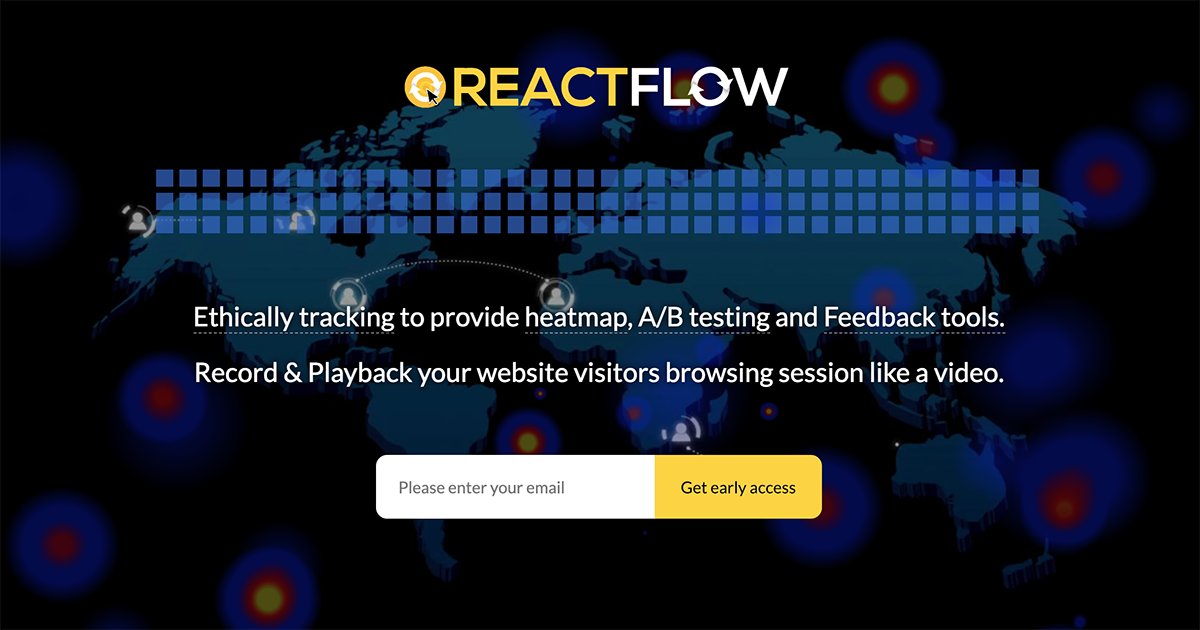 hitsteps's tweet image. Reactflow analytics and marketing app is launching soon. Join the waiting list and refer your friends to get chance of lifetime license with Reactflow. #marketing #gdpr #plugins #reactflow #recording #playback #heatmap #wordpress #shopify #analytics
reactflow.com/land.php?ref=0…